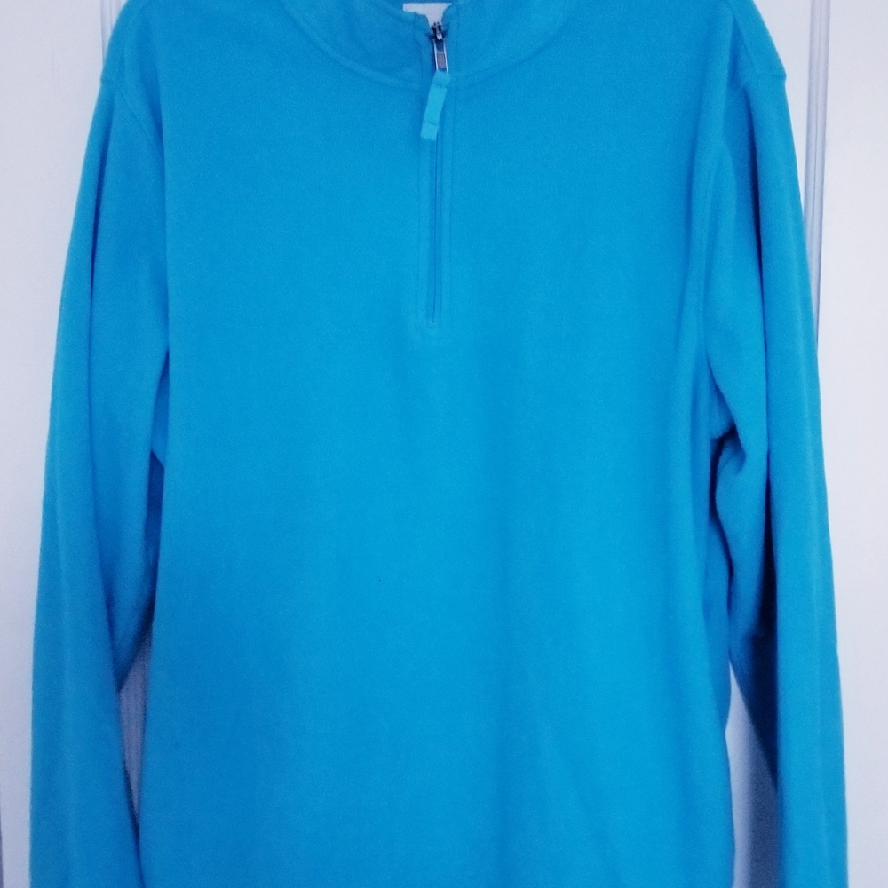 Men's Fleece 1/4 Zipper Sweater Size Large